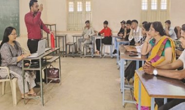 सुराना महाविद्यालय में किया गया छात्रों के लिए कैरियर मार्गदर्शन कार्यशाला का आयोजन