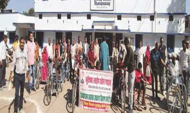 बीएसपी प्रबंधन ने कटनी में किया दिव्यांगजनों को कृत्रिम अंग और अन्य उपकरणों का वितरण