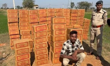 पुलिस ने जब्त किया 26 लाख का अंग्रेजी शराब