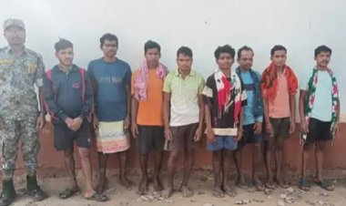 ग्रामीण युवक की हत्या में शामिल 7 नक्सली गिरफ्तार