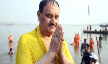 BJP अध्यक्ष नड्डा ने महाकुंभ में लगाई आस्था की डुबकी, 60 करोड़ के पार पहुंचा श्रद्धालुओं का आंकड़ा