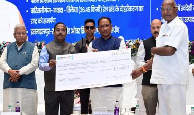 अन्नदाताओं के खाते में हमने एक लाख करोड़ रुपए भेजे : विष्णु देव साय