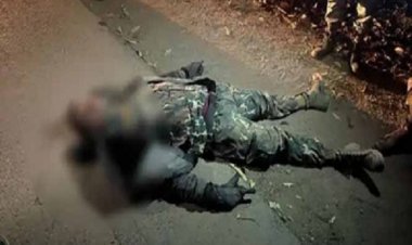 आरक्षक की सड़क दुर्घटना में हुई मौत