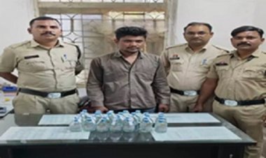 शराब बेचने वाला आरोपी गिरफ्तार