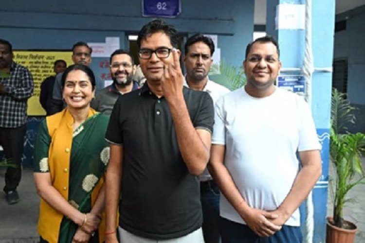 मंत्री ओपी चौधरी ने किया मतदान