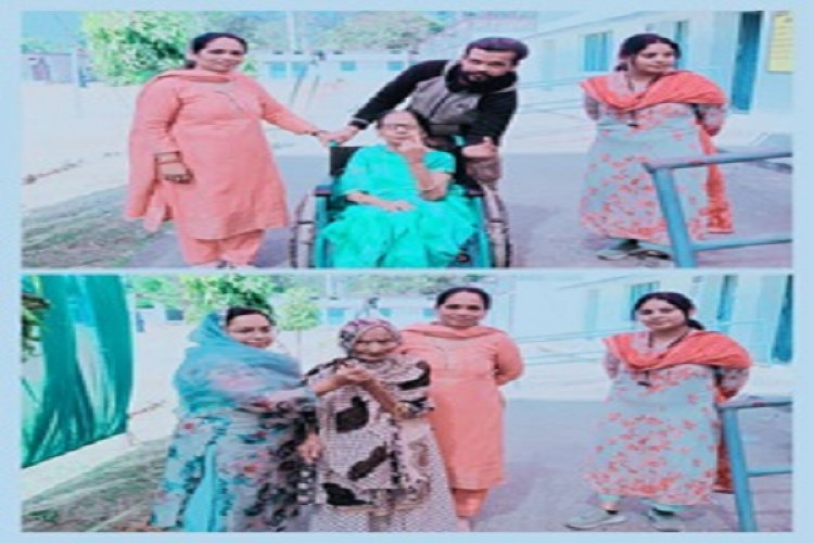 नगरीय निकाय चुनाव में 100 वर्ष की कलावती और 104 वर्ष की सकीना ने किया मतदान