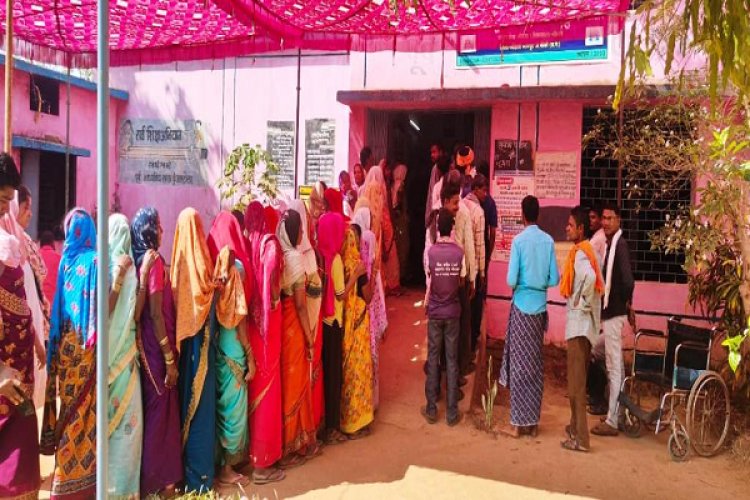 पंचायत चुनाव: मोहला विकासखंड में मतदान संपन्न