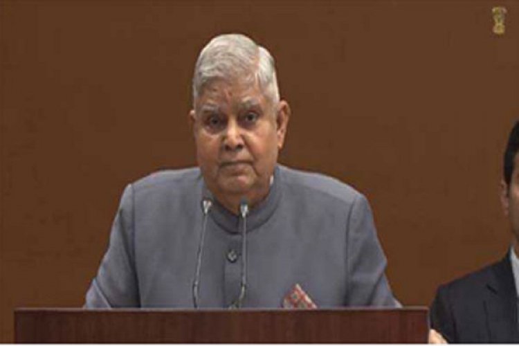 किसी भी देश की सांस्कृतिक विरासत का प्रामाणिक स्तंभ है भाषा: धनखड़