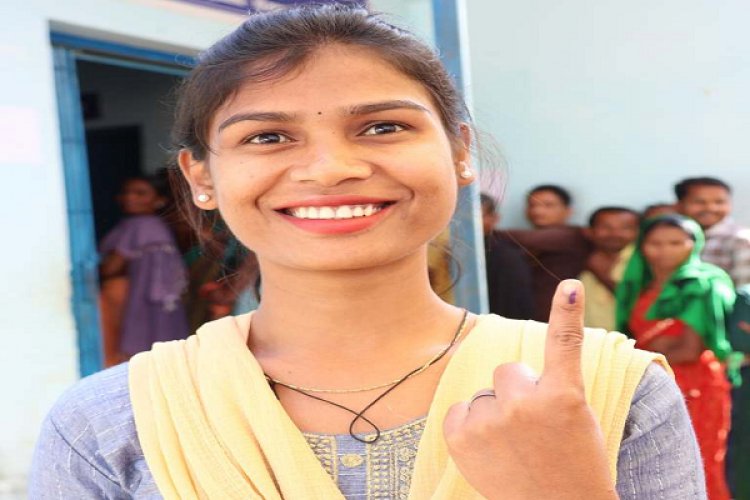 फर्स्ट टाईम वोटर्स शांति कुड़ियामी ने लोगो से की मतदान की अपील