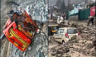 हिमाचल प्रदेश में बादल फटने से तबाही, 583 सड़कें बंद, बिजली-पानी की आपूर्ति ठप