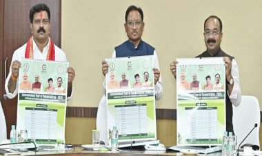 मुख्यमंत्री ने किया सहकारिता विभाग के वार्षिक कैलेंडर का विमोचन