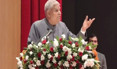 पिछले दशक में भारत सबसे तेजी से आगे बढ़ने वाली वैश्विक अर्थव्यवस्था रहा : उपराष्ट्रपति धनखड़