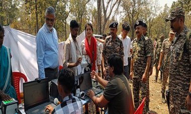 नवीन सुरक्षा, साप्ताहिक बाजार, स्वास्थ्य एवं आधार शिविर का निरीक्षण