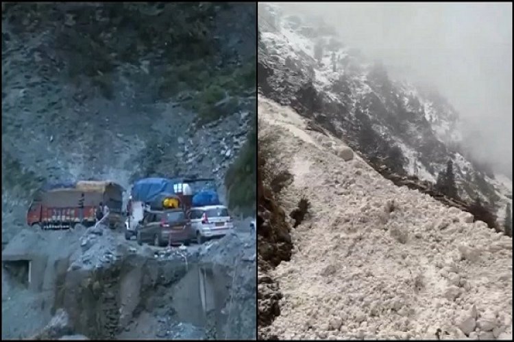 उत्तराखंड में भारी बारिश से भू स्खलन, ऋषिकेश-बद्रीनाथ हाईवे बंद