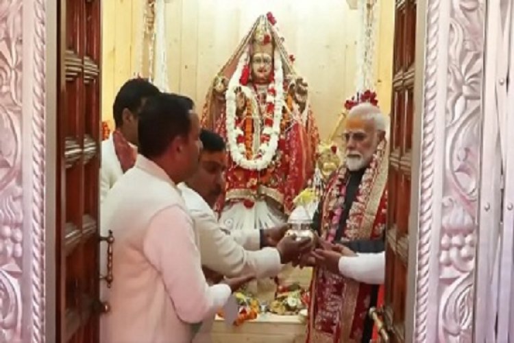 उत्तराखंड के हर्षिल पहुंचे पीएम मोदी, मुखीमठ में की मां गंगा की पूजा-अर्चना