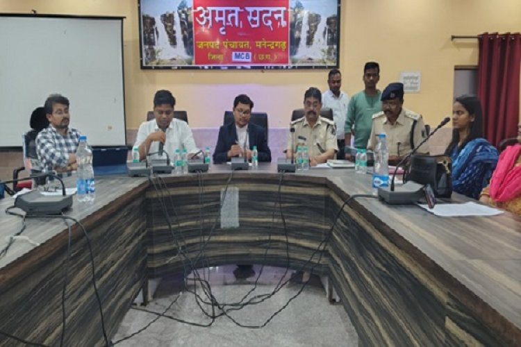 शांति व्यवस्था को बनाए रखने के लिए शांति समिति की बैठक हुई सम्पन्न