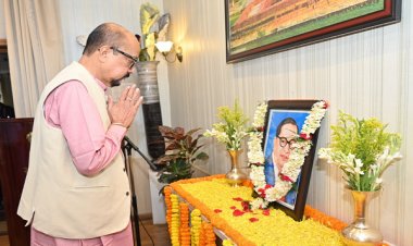 राज्यपाल ने भारत रत्न डॉ. भीमराव अंबेडकर को दी श्रद्धांजलि