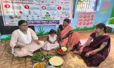 एक मूकबधिर मां की बेटी की सुपोषण यात्रा