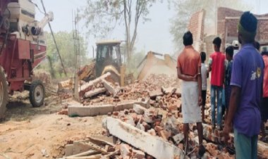 ग्राम चपरीद में अतिक्रमणकारियों से भूमि कराई मुक्त