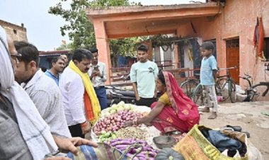 आम नागरिक की तरह सब्जी खरीदते नजर आए गृहमंत्री विजय शर्मा
