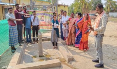 जल संरक्षण के लिए चिपुरपाल ग्राम पंचायत में ली गई शपथ