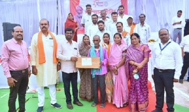 नाहंदा समाधान शिविर में ग्रामीणों एवं हितग्राहियों को मिला सौगात