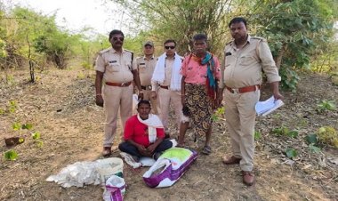 आबकारी विभाग ने महासमुंद में महुआ शराब बनाने की भट्टी किया ध्वस्त