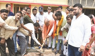 विधायक ललित चन्द्राकर ने 4 करोड़ के कार्यों का लोकार्पण किया