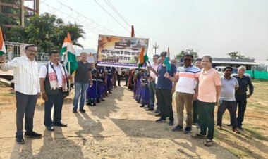 तिरंगा यात्रा निकालकर ऑपरेशन सिंदूर और देश के रक्षा में लगे सैनिक का किया गया सम्मान