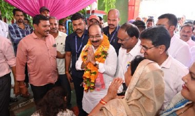 संत समागम में शामिल हुए उप मुख्यमंत्री अरुण साव