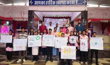 शासकीय रेवती रमण महाविद्यालय में मनाया गया धूम्रपान निषेध दिवस