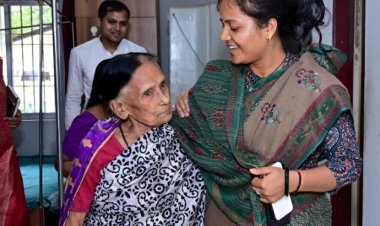 समाज कल्याण मंत्री ने वरिष्ठजन आश्रम का किया निरीक्षण