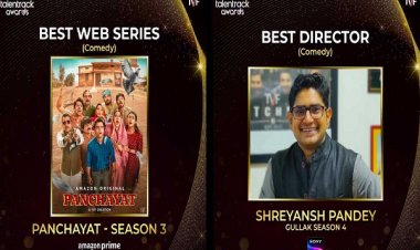 टैलेंटट्रैक अवॉर्ड्स में TVF का जलवा: पंचायत बनी बेस्ट वेब सीरीज