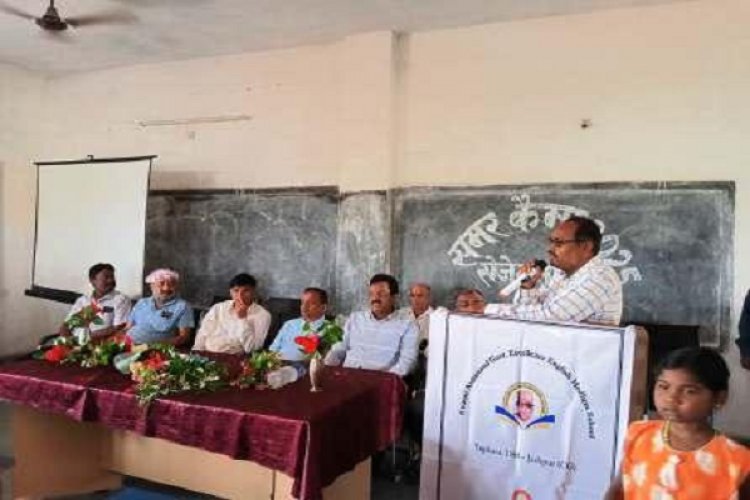 स्वामी आत्मानंद अंग्रेजी माध्यम विद्यालय तपकरा में हुआ समर कैंप का आयोजन