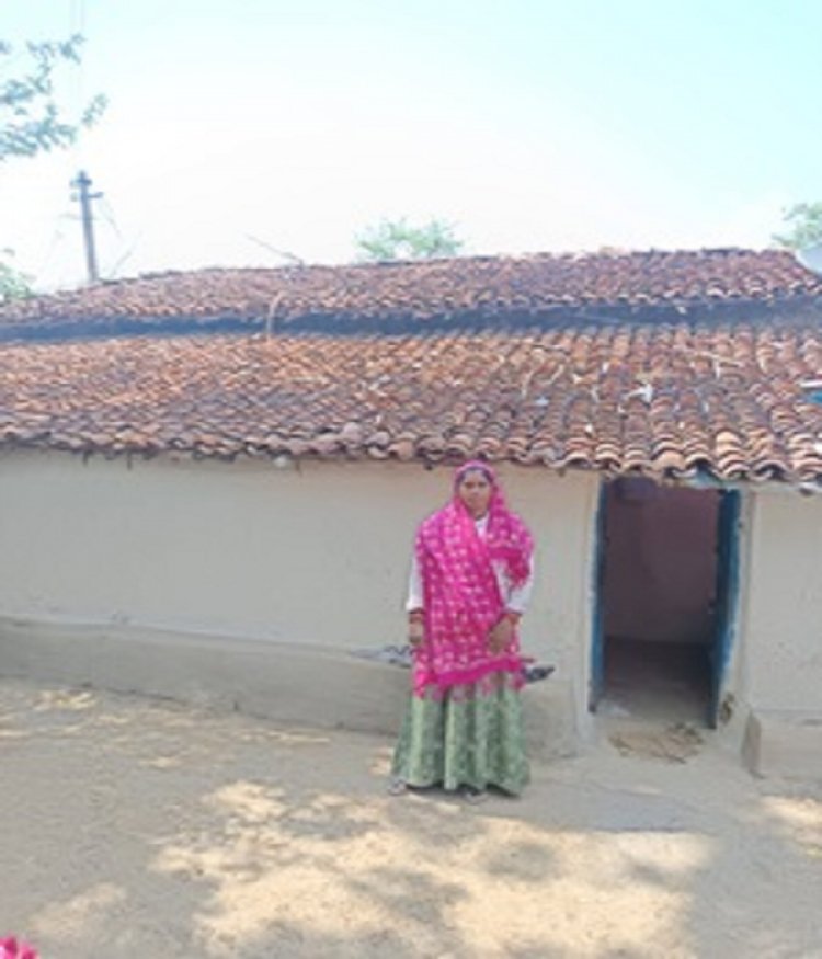 प्रधानमंत्री आवास योजना के तहत नीरा बाई का हुआ सपना साकार