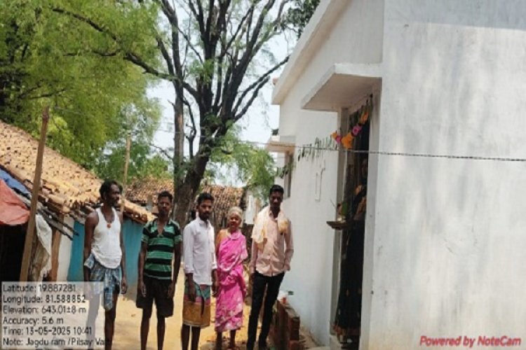 पक्का आवास मिलने पर हितग्राहियों ने जताई खुशी