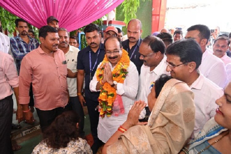 संत समागम में शामिल हुए उप मुख्यमंत्री अरुण साव