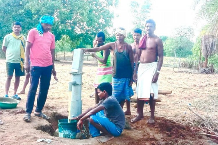 सुशासन तिहार में खालेबेन्दी के ग्रामीणों की वर्षों पुरानी पेयजल समस्या का हुआ समाधान