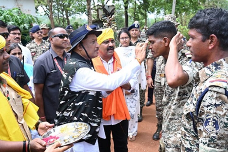 जवानों के बुलंद हौसलों से मिटेगा नक्सलवाद का कलंक : विष्णु देव साय