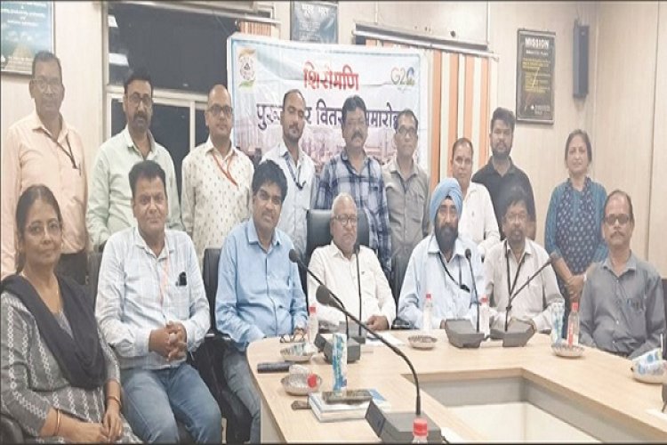 यूटिलिटी ज़ोन के बीएसपी कर्मचारियों को शिरोमणि पुरस्कार से किया गया सम्मानित