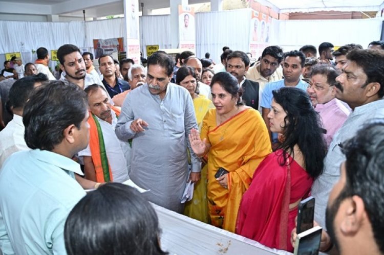 समाधान शिविर में अनुपस्थित अधिकारियों पर तत्काल कार्यवाही करें – मूणत