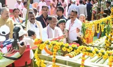 मुख्यमंत्री ने भोंगापाल में बांस नौका विहार केंद्र का किया शुभारंभ