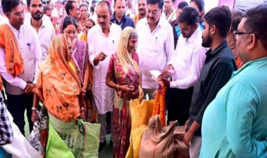 खाद्य मंत्री बघेल ने बेमेतरा में किया चावल उत्सव का शुभारंभ