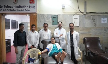 विश्व रक्तदान दिवस पर भव्य रक्तदान शिविर एवं श्रद्धांजलि सभा का आयोजन