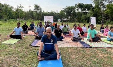 भारतीय भूवैज्ञानिक सर्वेक्षण, राज्य इकाई रायपुर ने एक पृथ्वी, एक स्वास्थ्य के लिए योग के वैश्विक थीम के साथ 11वें अंतर्राष्ट्रीय योग दिवस समारोह में सक्रियतापूर्वक लिया हिस्सा