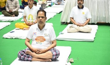 योग भारत की प्राचीन संस्कृति और सभ्यता, जिसे पूरे विश्व ने अपनाया : अमर अग्रवाल