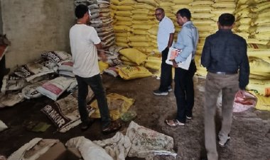 कलेक्टर के निर्देश पर निजी खाद एवं दवाई दुकानों में छापामार कार्रवाई
