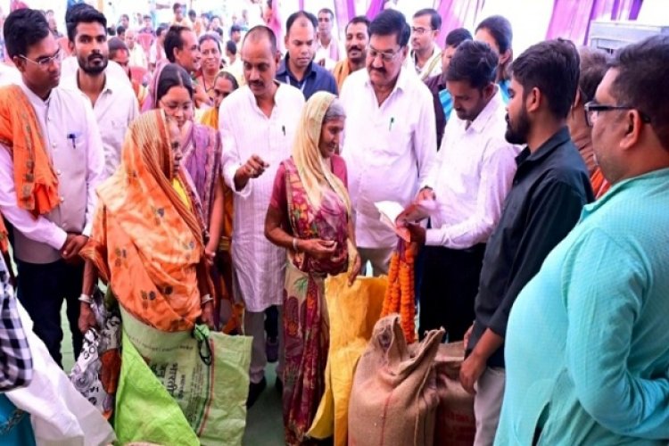 खाद्य मंत्री बघेल ने बेमेतरा में किया चावल उत्सव का शुभारंभ