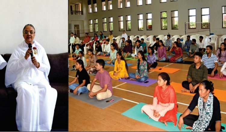 हम सभी अपना भविष्य स्वयं बनाते हैं : ब्रह्माकुमारी वीणा दीदी