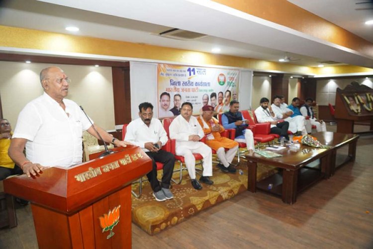 भारत में रामराज्य की स्थापना ही हमारा संकल्प : बृजमोहन